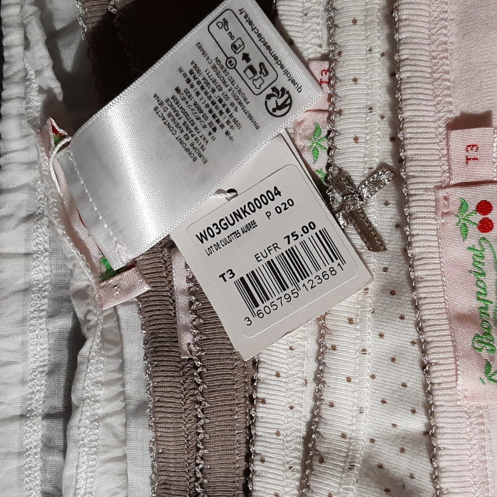 Bonpoint | 3 Pack Girls Aubree Panties Size 3T NWT - Picture 4 of 6